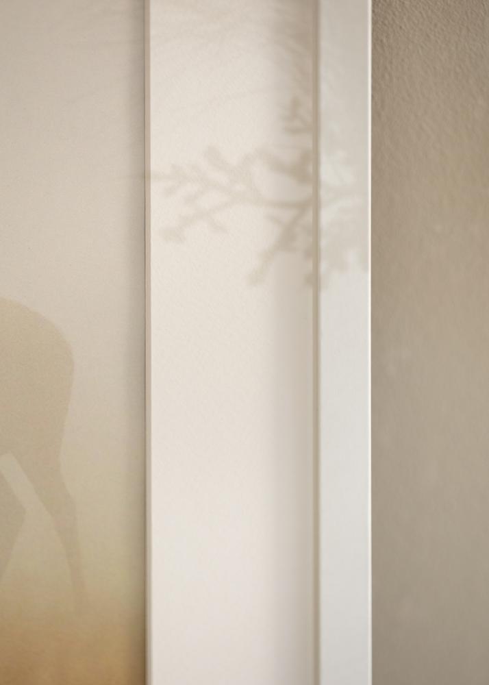 Marco Modern Vidrio acrílico Blanco 30x40 cm