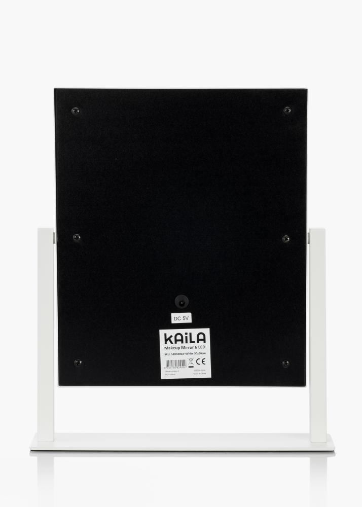 KAILA Sminkspegel VII Vit - 30x36 cm
