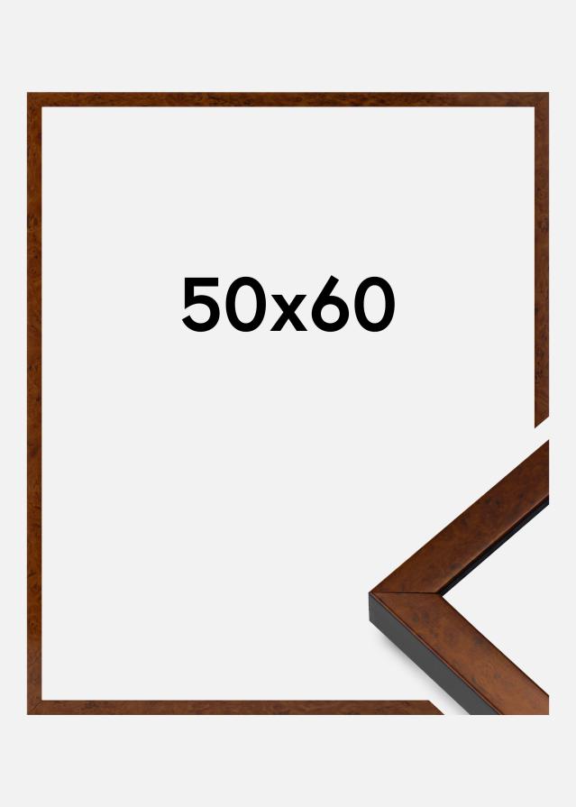 Marco Ares Vidrio Acrílico Burr Walnut 50x60 cm