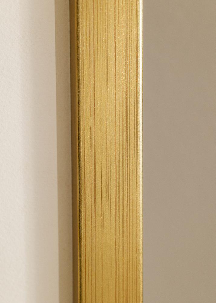 Blocky Dorado 85x115 cm - Paspartú Blanco 70x100 cm