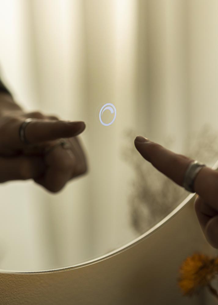 KAILA Espejo LED 50 cm Ø