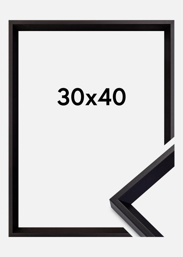 Marco Globe Vidrio acrílico Negro 30x40 cm