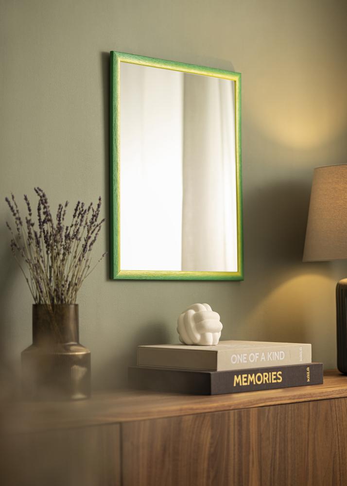 Espejo Cornwall Verde - Tamaño personalizable