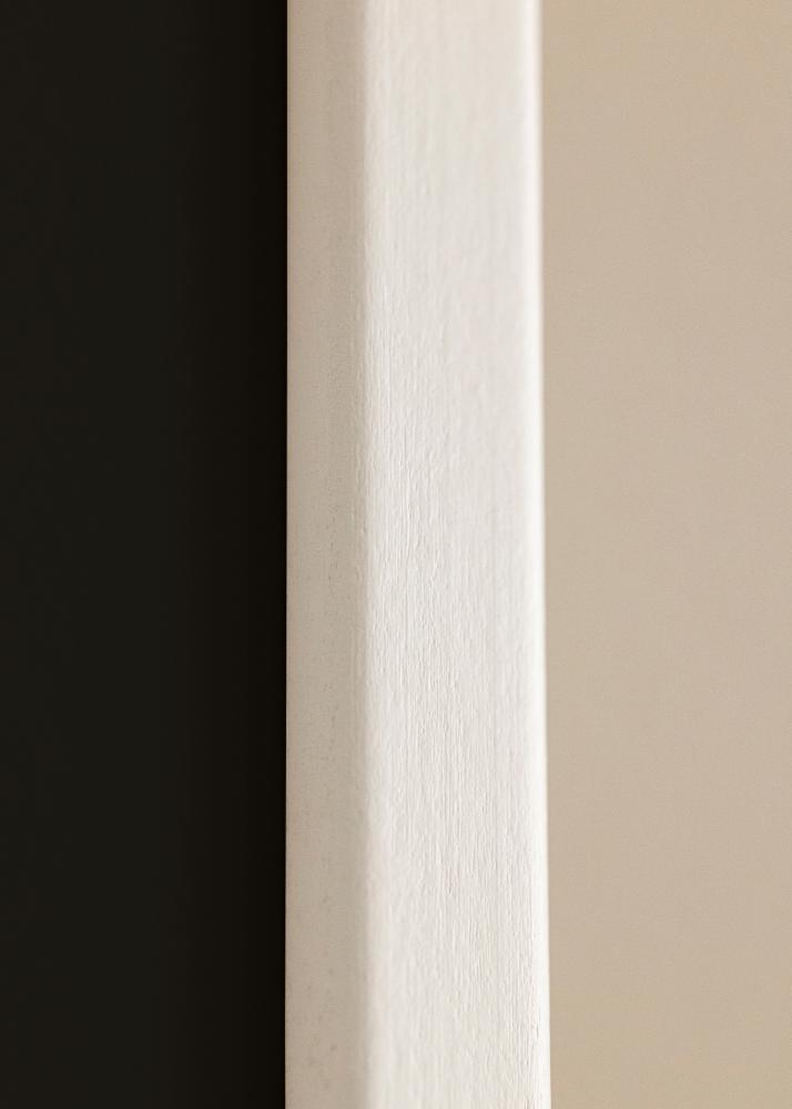 Marco Kaspar Blanco 40x60 cm - Paspartú Negro 30x50 cm