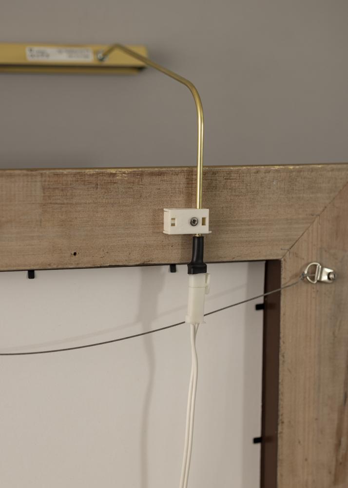 BLP 117 iluminación para marco 65 cm - Dorado