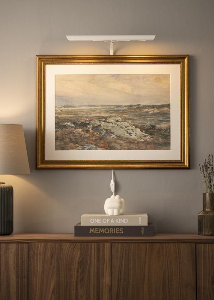 Eklunds Uno 2 iluminación para marco - Blanco