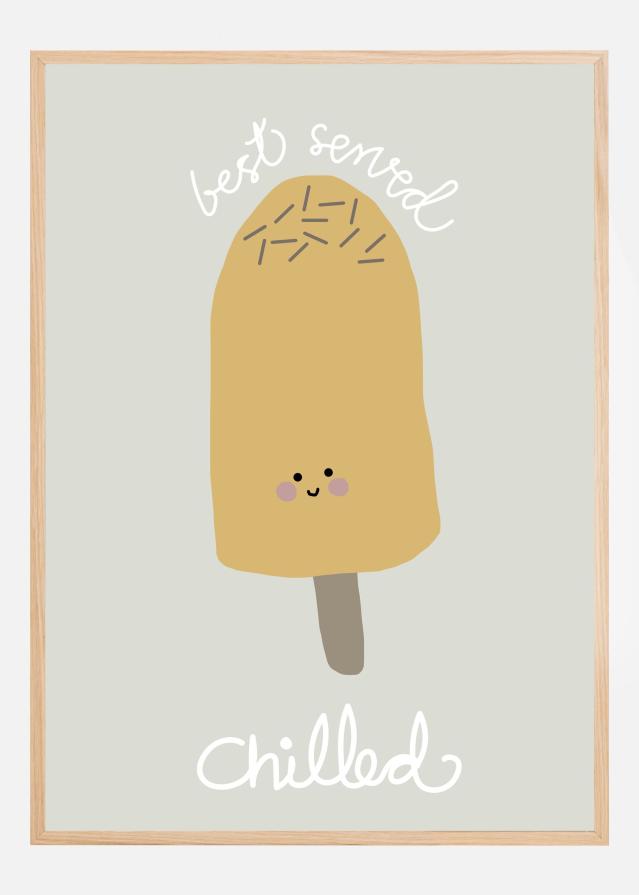 Chilled Ice Cream Póster