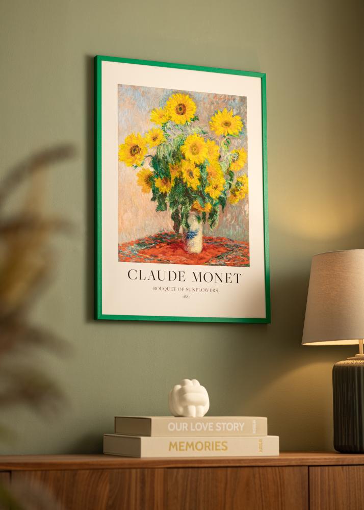 Colorful Vidrio acrílico Verde 40x60 cm