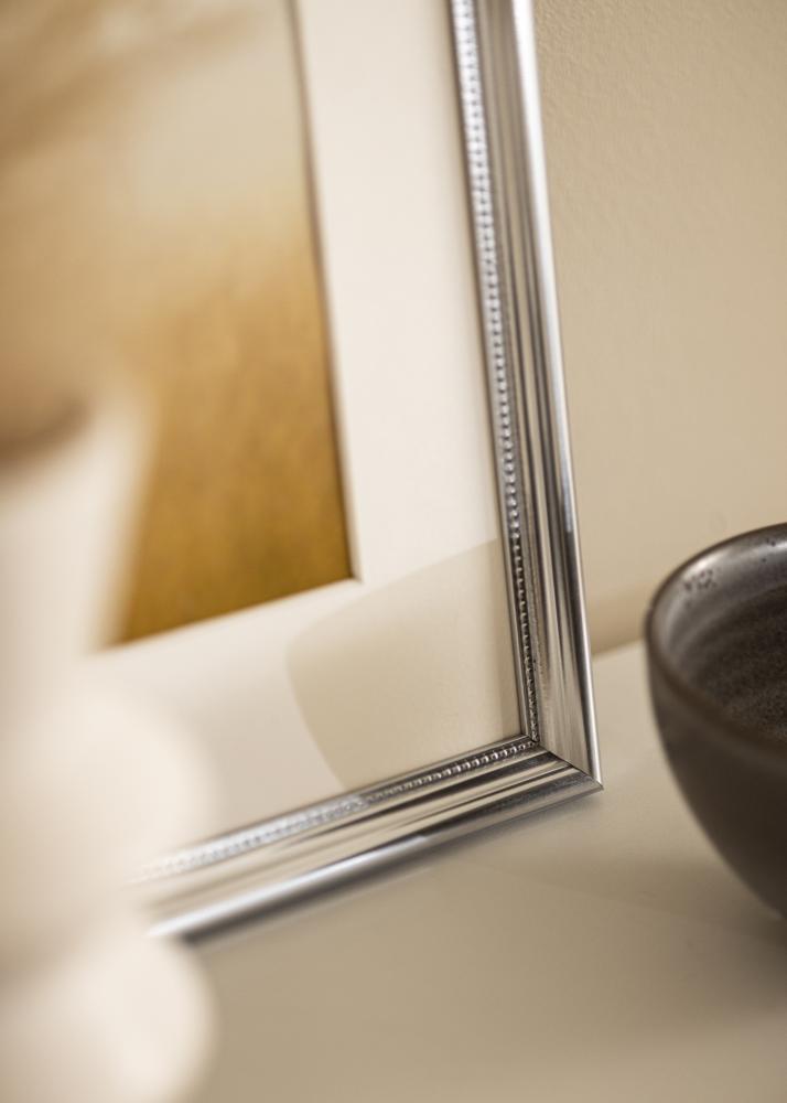 Marco Gala Vidrio acrílico Plateado 29,7x42 cm (A3)