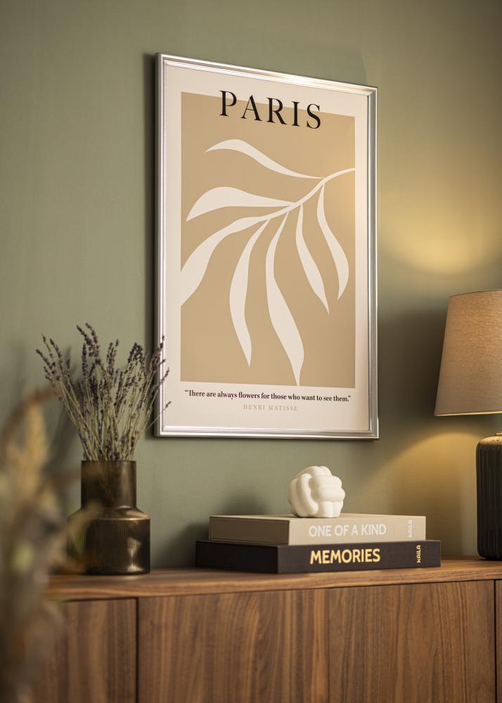 Marco Gala Vidrio acrílico Plateado 29,7x42 cm (A3)