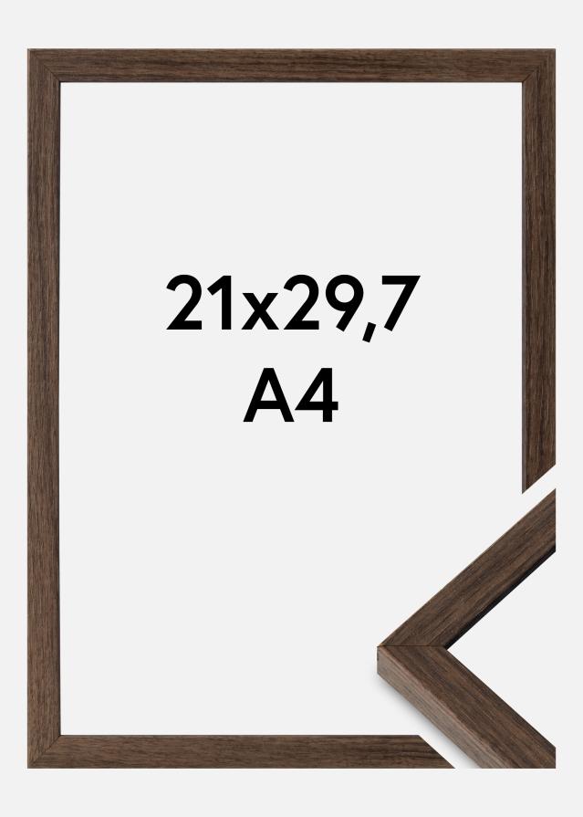 Marco Ares Vidrio Acrílico Nuez 21x29,7 cm (A4)