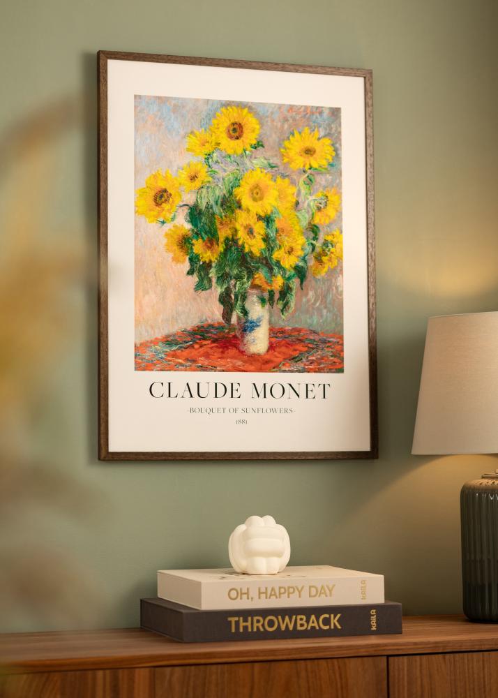 Marco Ares Vidrio Acrílico Nuez 21x29,7 cm (A4)