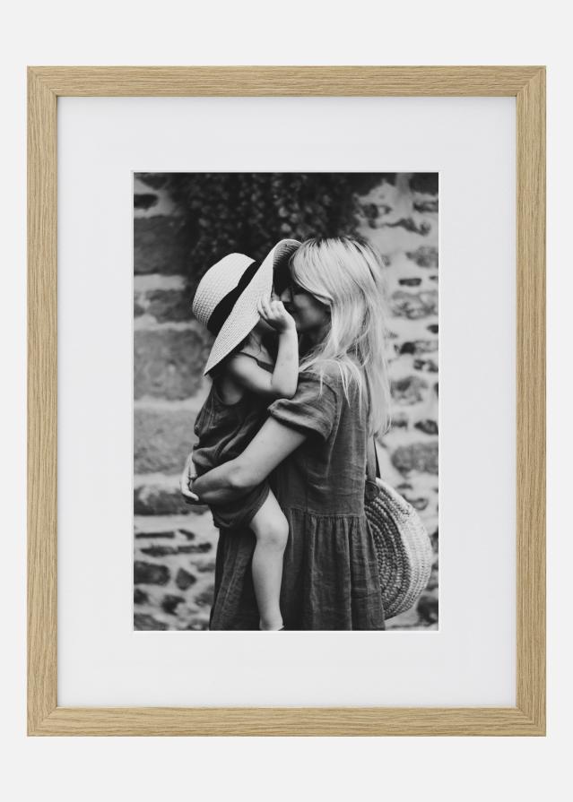 Conjunto para foto Roble con Paspartú - M (20x30 cm)