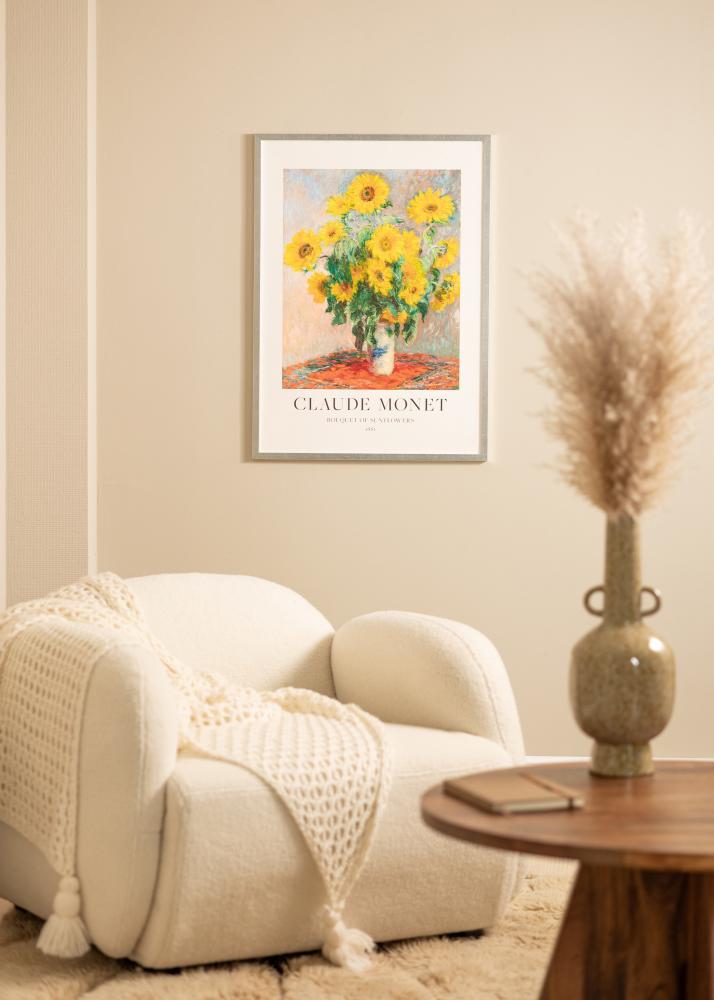 Marco Minerva Vidrio acrílico Plateado 20x25 cm