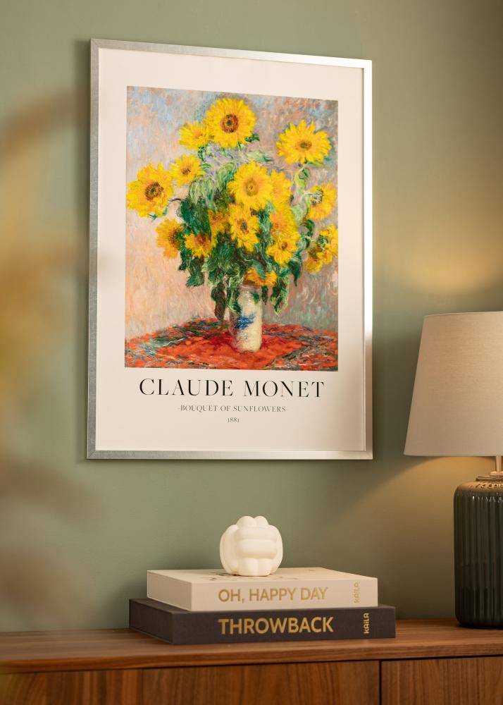 Marco Minerva Vidrio acrílico Plateado 20x25 cm