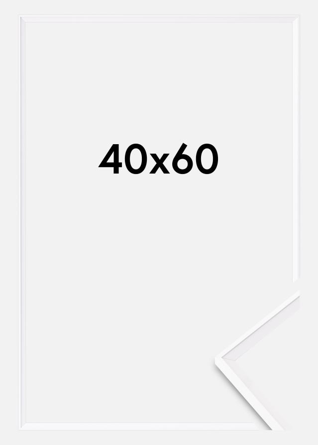 Marco Desire Vidrio acrílico Blanco 40x60 cm