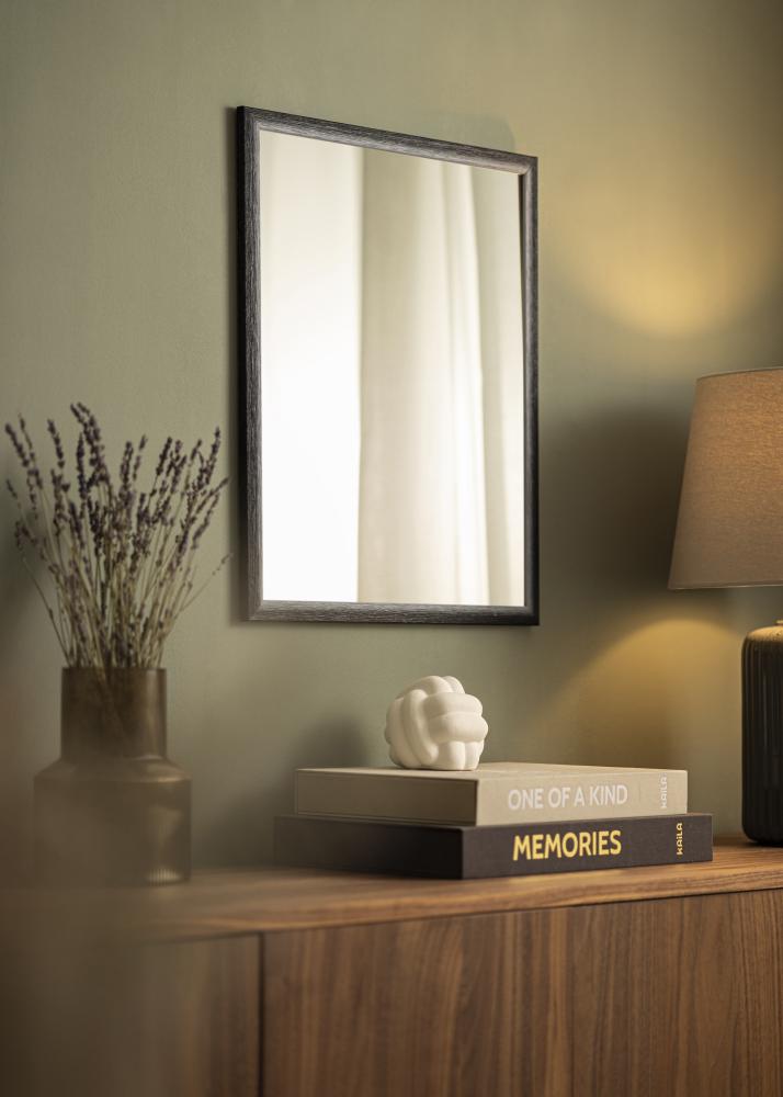 Espejo Cornwall Negro - Tamaño personalizable