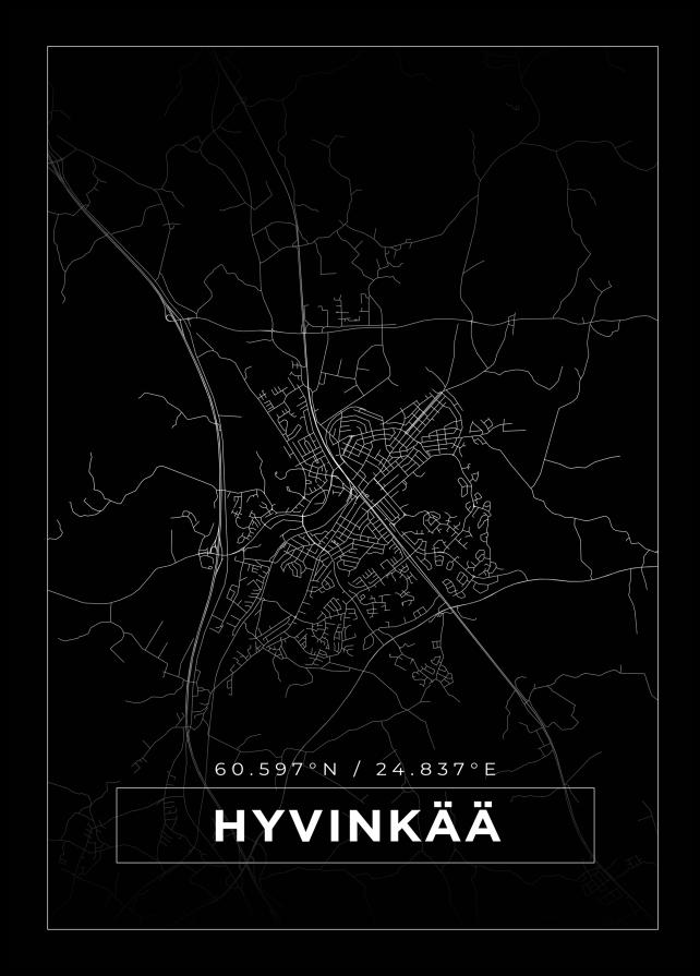Mapa - Hyvinkää - Cartel Negro