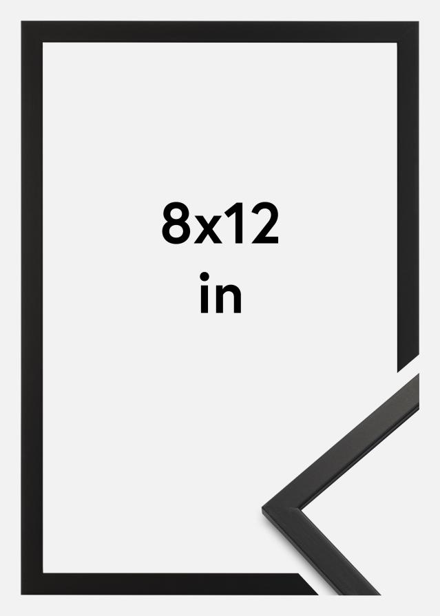 Marco Edsbyn Vidrio acrílico Negro 8x12 inches (20,32x30,48 cm)