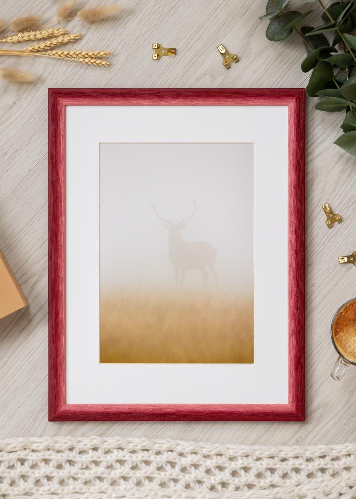 Marco Cornwall Vidrio acrílico Rojo oscuro 30x30 cm