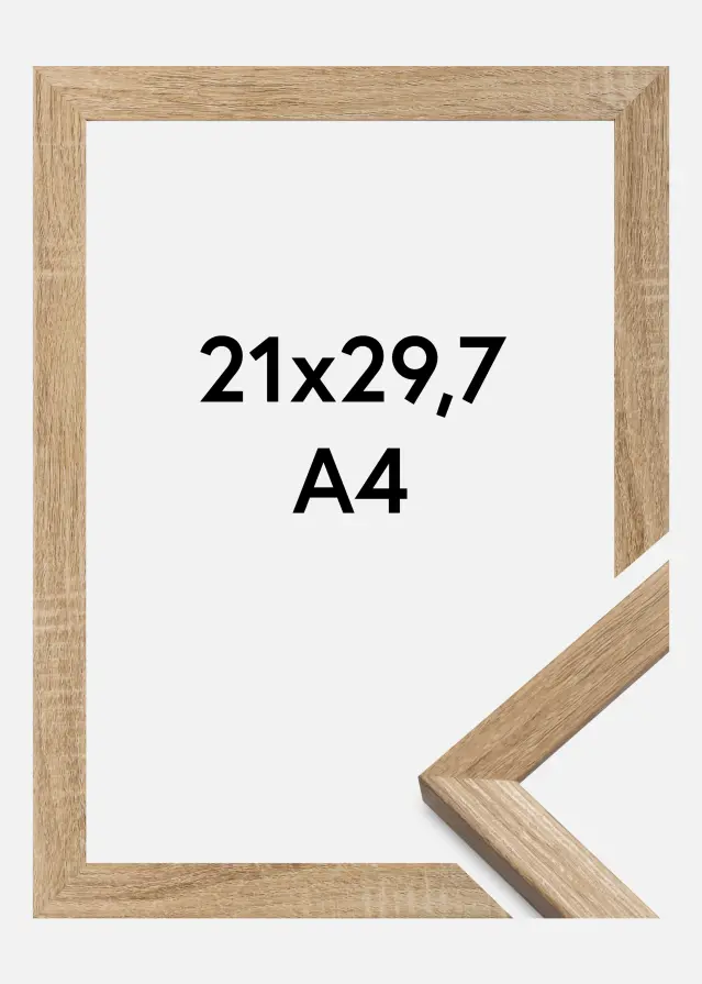 Marco Fiorito Vidrio acrílico Roble claro 21x29,7 cm (A4)