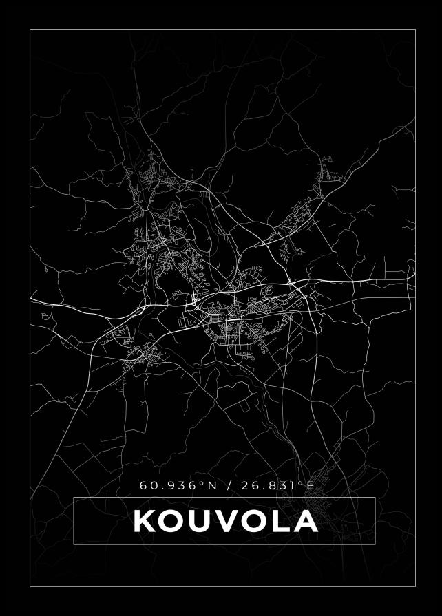 Mapa - Kouvola - Cartel Negro