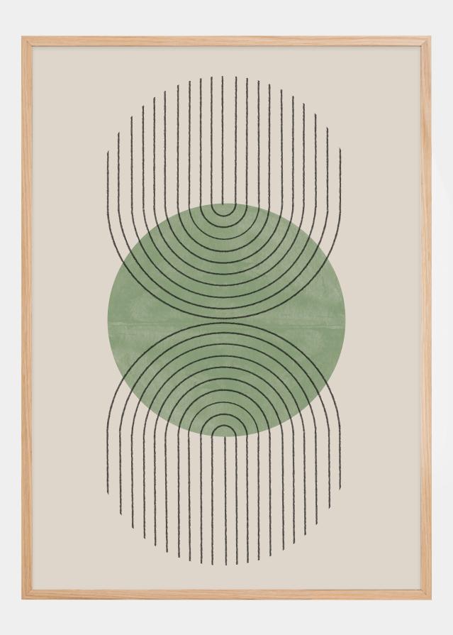 Perfect Point Green Póster