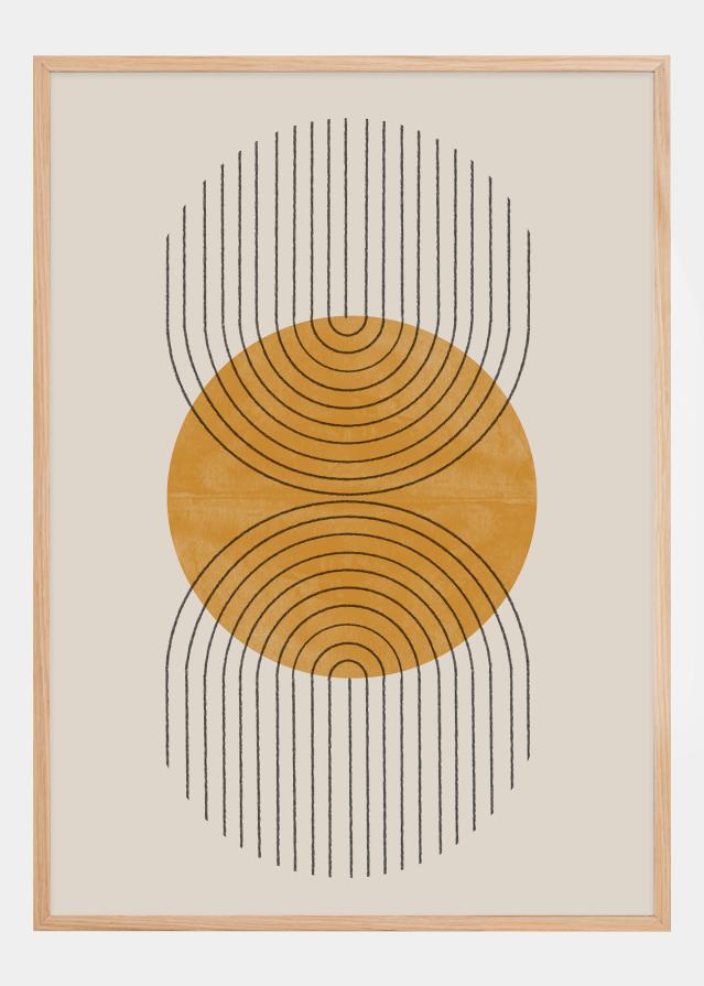 Perfect Point Yellow Póster