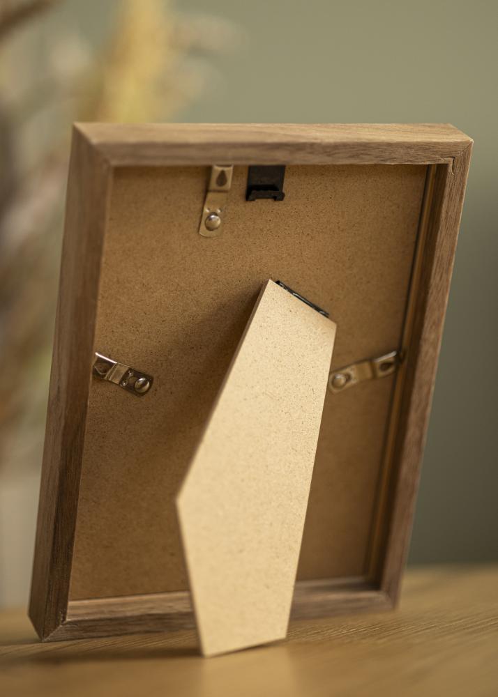 Marco Soul Walnut Veneer Vidrio acrílico 13x18 cm