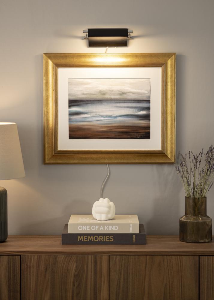 Åmål V787 LED iluminación para marco 22 cm - Negro