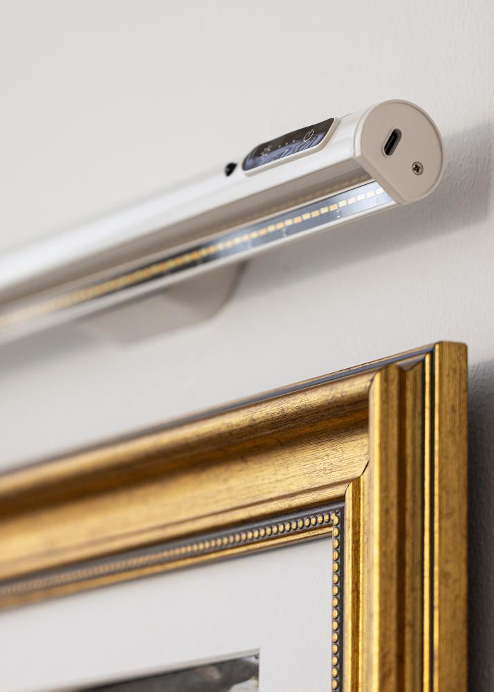 KAILA Illuminate Marco de iluminación para cuadros a batería 35 cm - Blanco