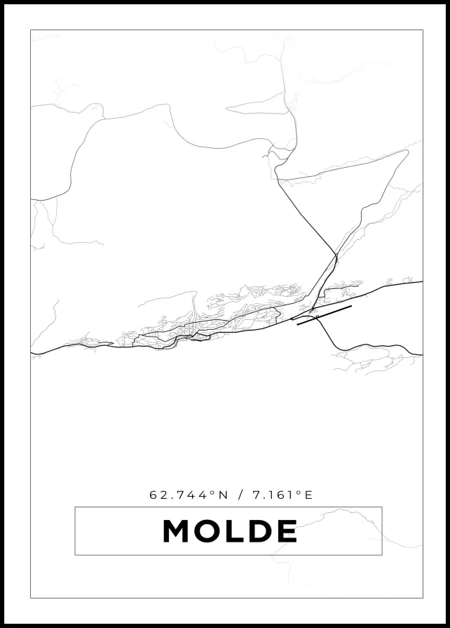 Mapa - Molde - Cartel Blanco