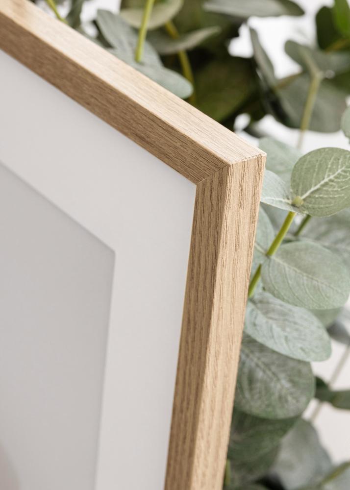 Marco Trendy Vidrio acrílico Roble 30x45 cm