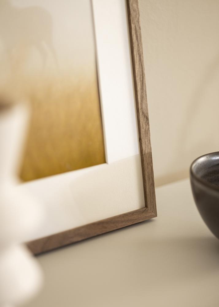 Marco Soul Walnut Veneer Vidrio acrílico 13x18 cm