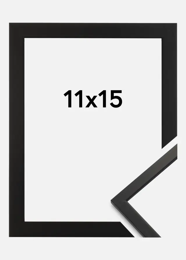 Marco Edsbyn Vidrio acrílico Negro 11x15 cm