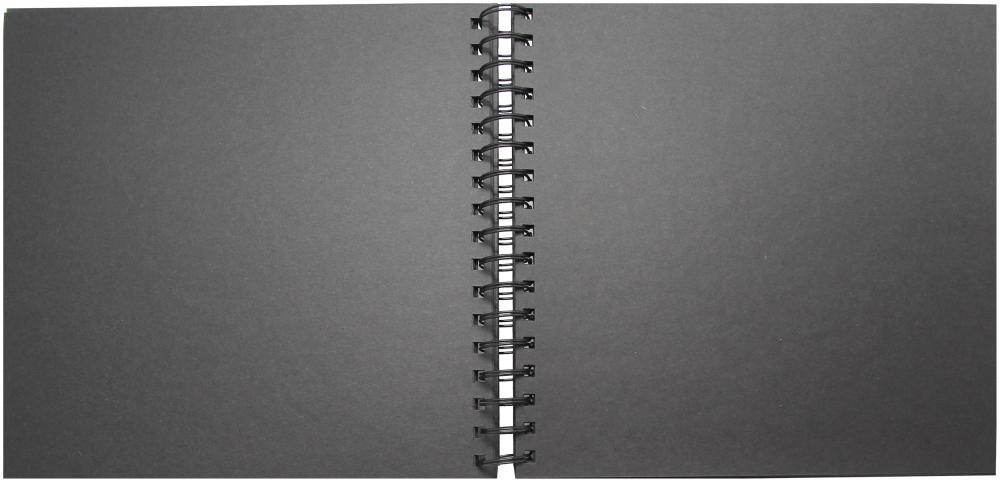 Colors of Life Negro - 30x30 cm (48 Páginas negras / 24 hojas)