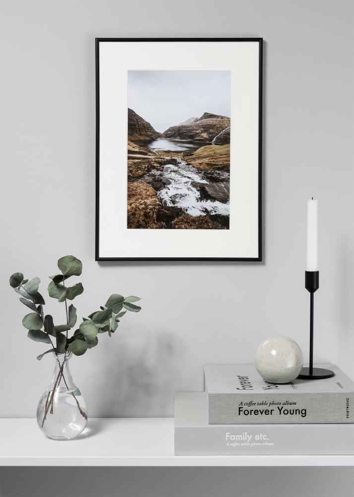 Paspartú XL Estándar Blanco (Borde interior blanco) 60x80 cm (41x58,4 - A2)