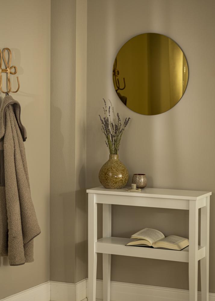 KAILA Redondo Espejo Gold 50 cm Ø