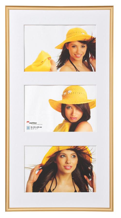 New Lifestyle Marco collage Dorado - 3 Fotos (13x18 cm)