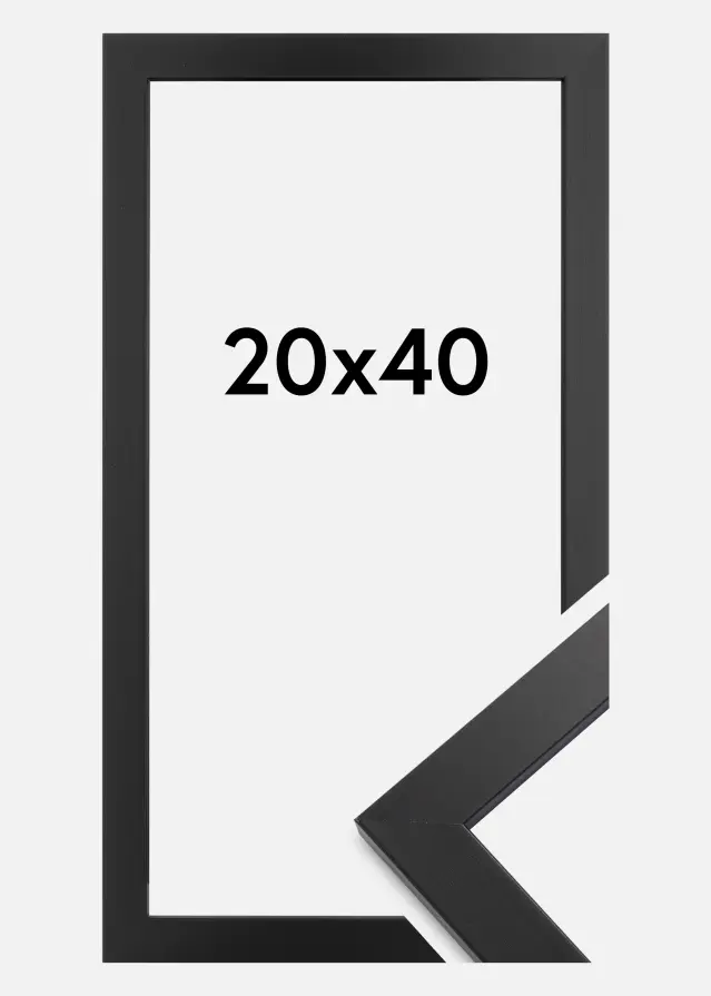 Marco Black Wood 20x40 cm
