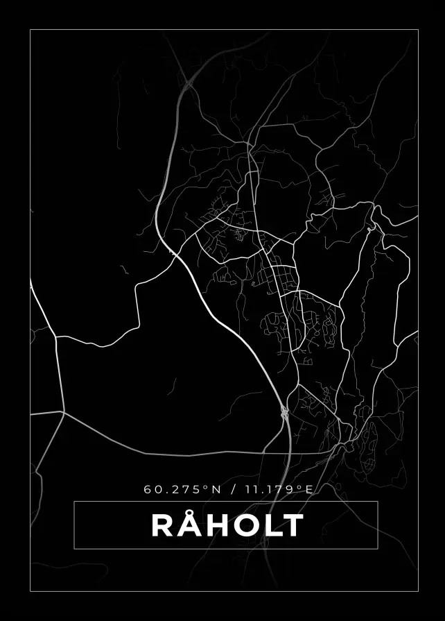 Mapa - Råholt - Cartel Negro