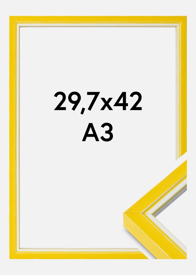 Marco Diana Vidrio acrílico Amarillo 29,7x42 cm (A3)