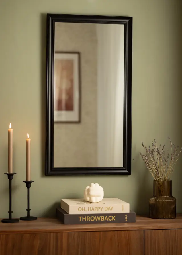 Espejo Alice Negro 48x88 cm