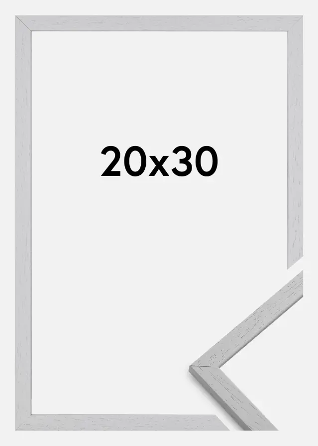 Marco Edsbyn Vidrio acrílico Grey 20x30 cm