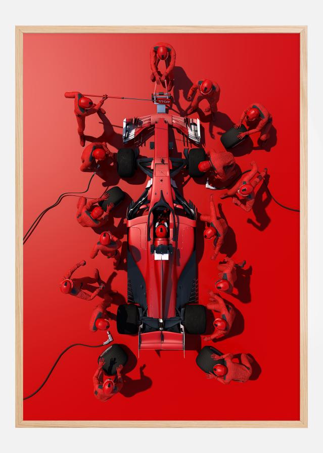 Formula 1 red Póster