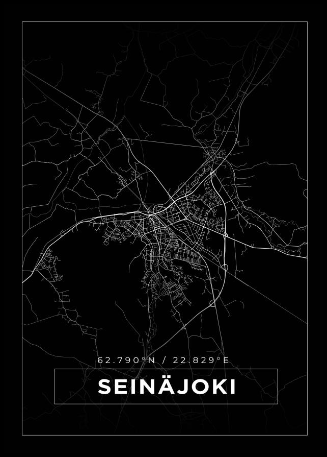 Mapa - Seinäjoki - Cartel Negro