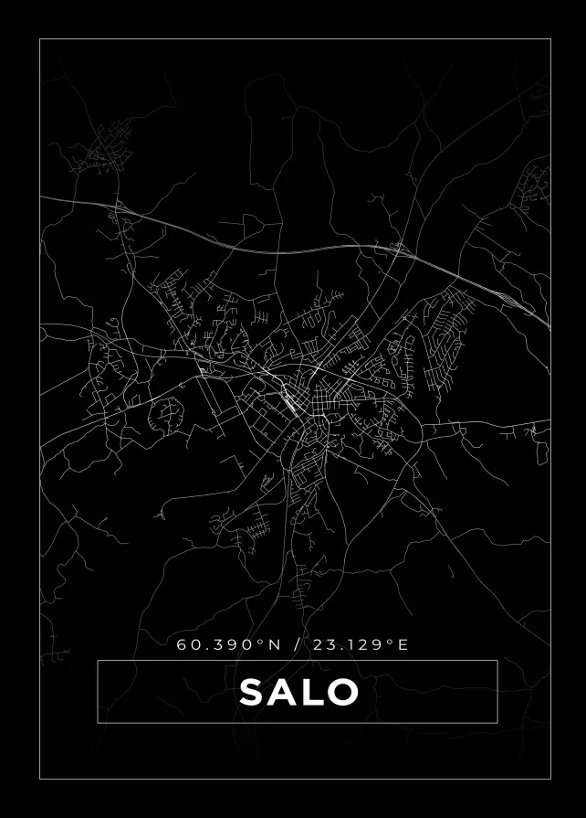 Mapa - Salo - Cartel Negro
