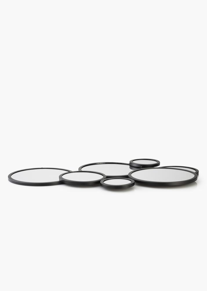 KAILA Espejo Bubbles - Negro 72x43 cm