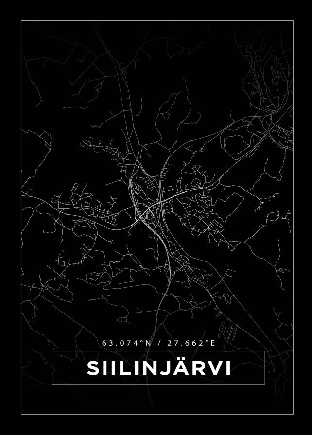Mapa - Siilinjärvi - Cartel Negro