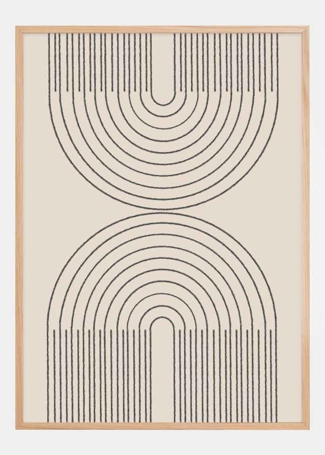 Simple Arch Composition Póster